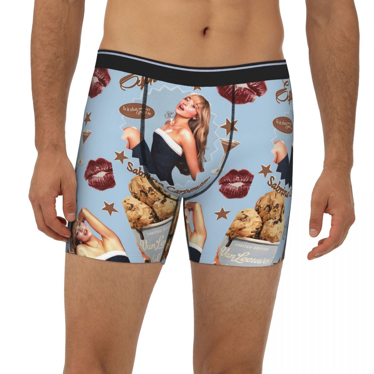 Boxer Shorts Modal - Sabrina Carpenter Espresso Celana Dalam Boxer