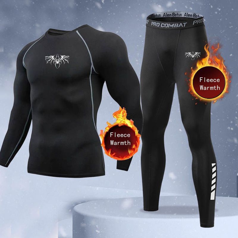 Thermal Long John - Set Pakaian Dalam Pria Musim Dingin
