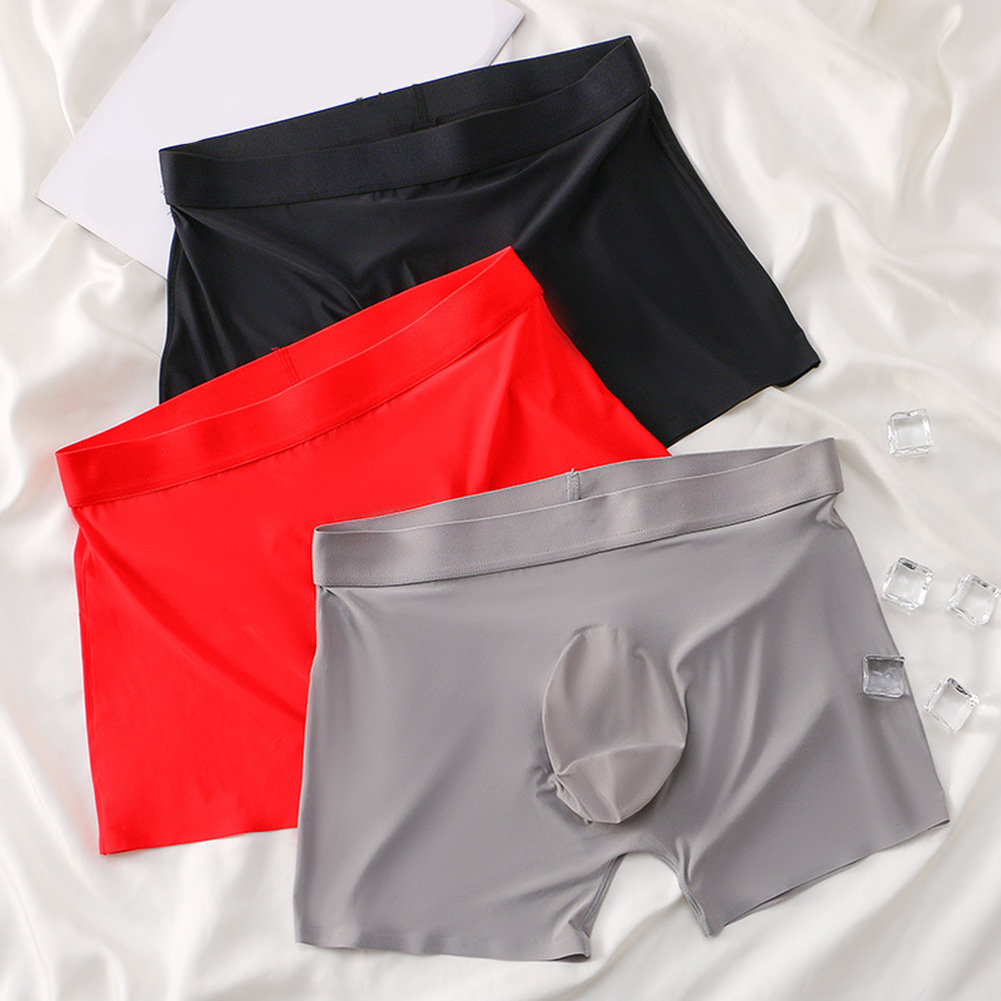 Celana Dalam Pria Seamless Ice - Pouch Boxer Pouch ulasan dan harga