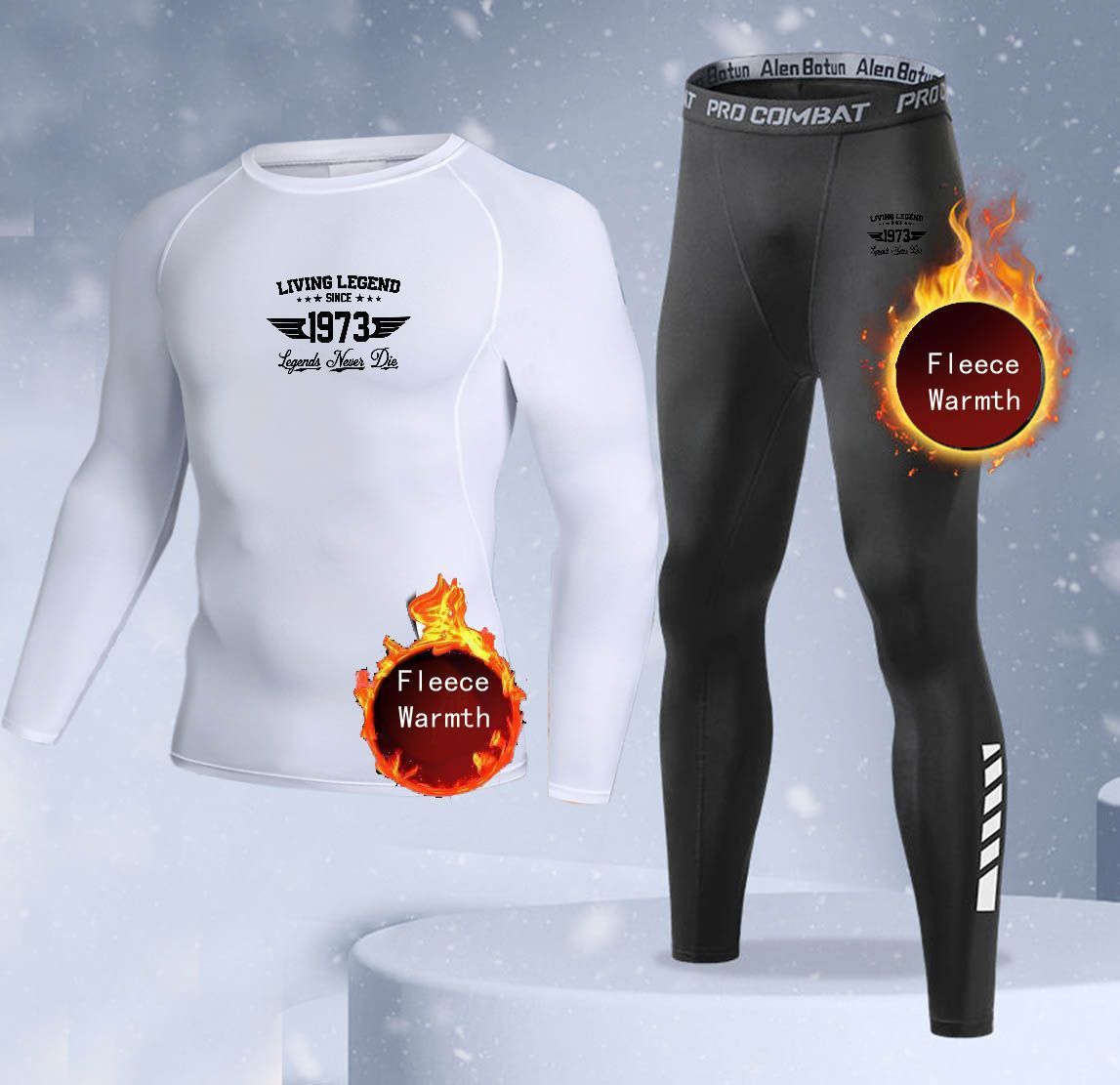 Set Pakaian Dalam Pria Musim D - Thermal Long John ulasan dan harga