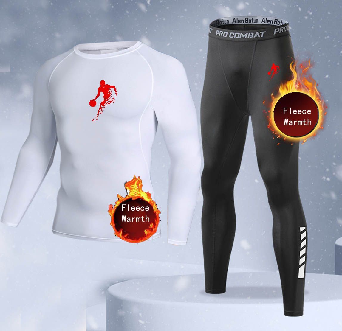 Set Pakaian Dalam Pria Musim D - Thermal Long John ulasan dan harga