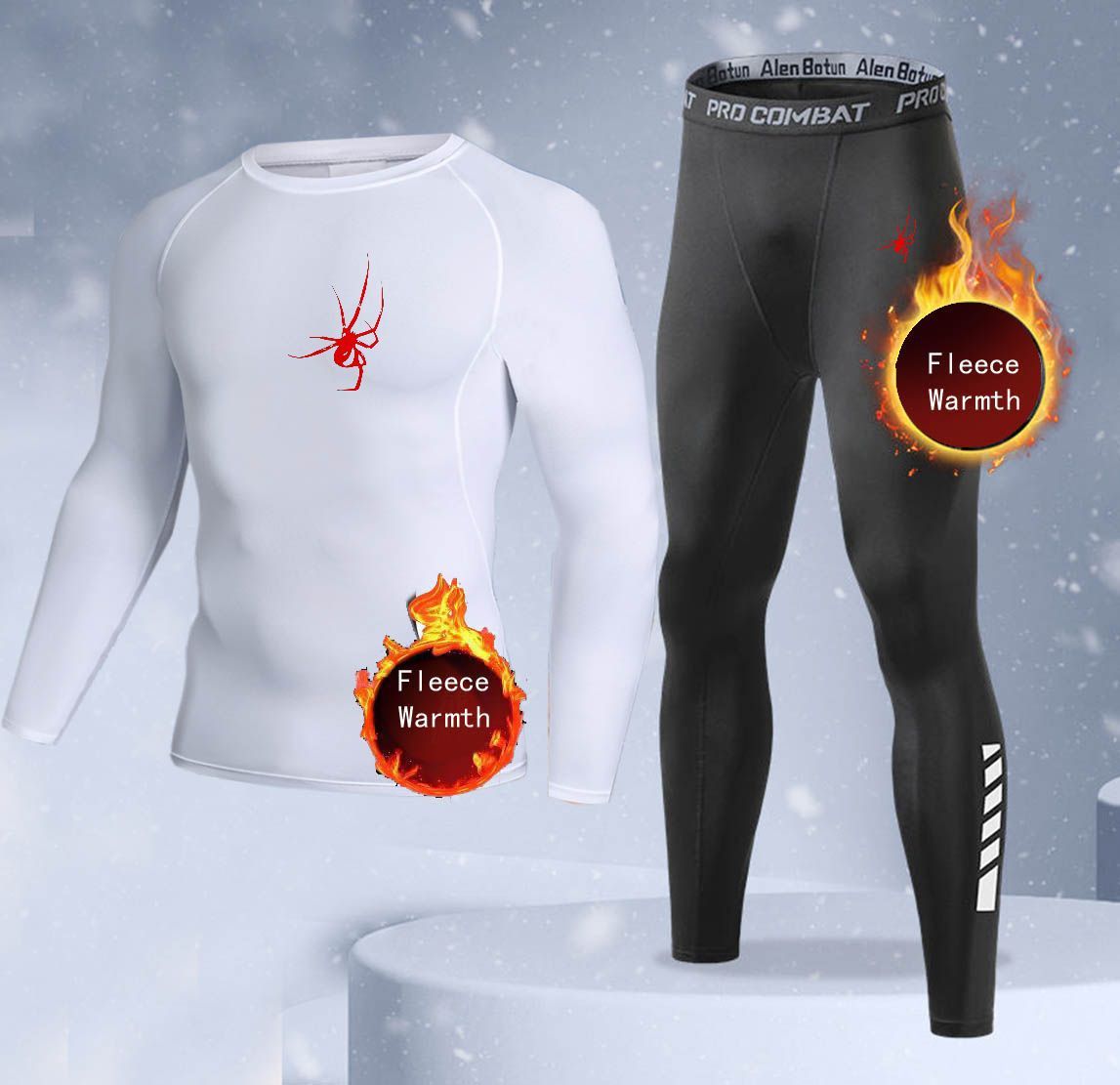 Set Pakaian Dalam Pria Musim D - Thermal Long John ulasan dan harga