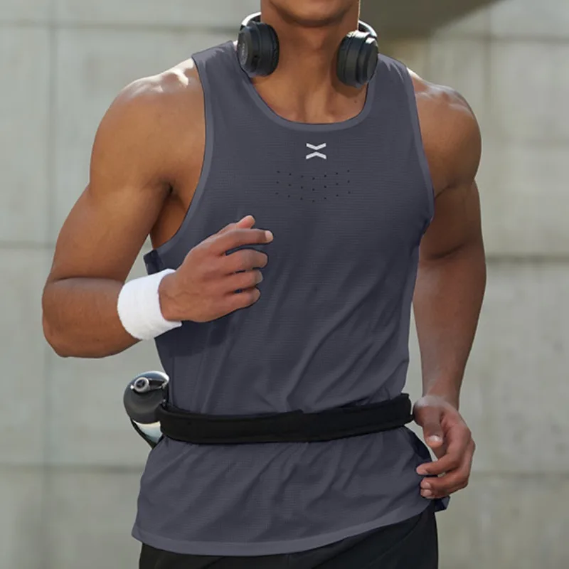 Kaus tanpa lengan maraton pria - Sleeveless Undershirt ulasan dan harga