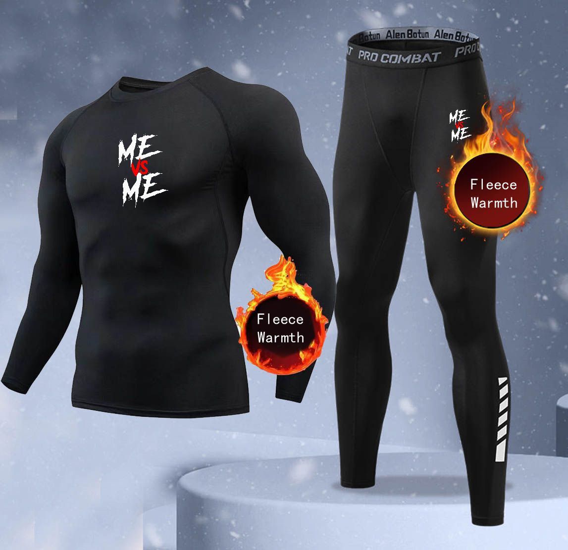 Set Pakaian Dalam Pria Musim D - Thermal Long John ulasan dan harga