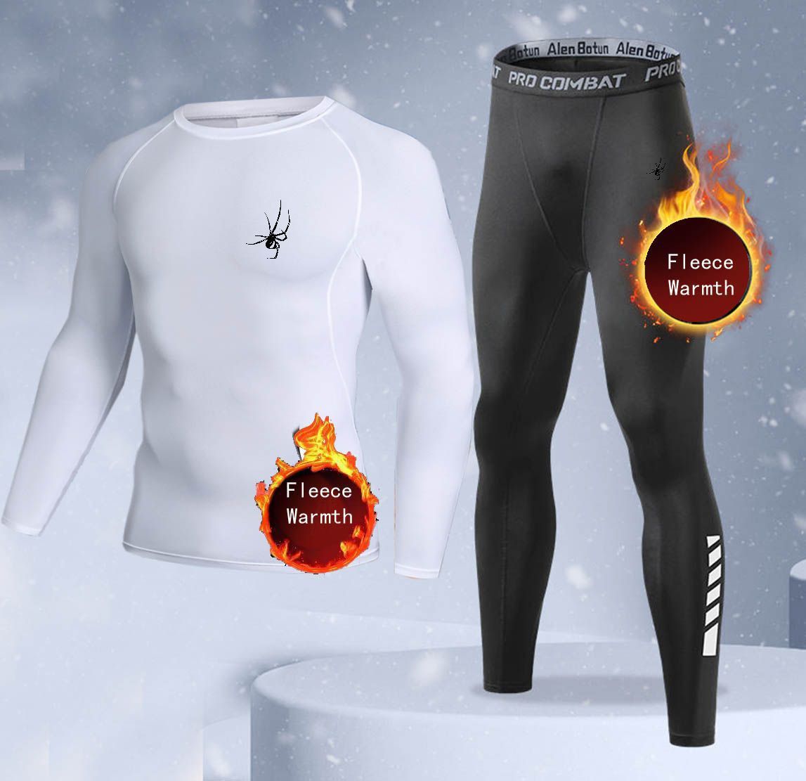 Set Pakaian Dalam Pria Musim D - Thermal Long John ulasan dan harga