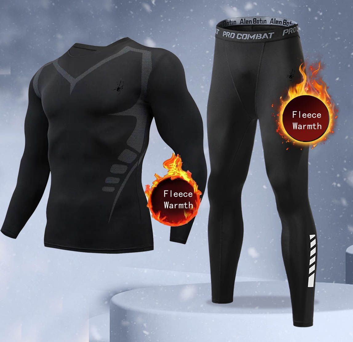 Set Pakaian Dalam Pria Musim D - Thermal Long John ulasan dan harga