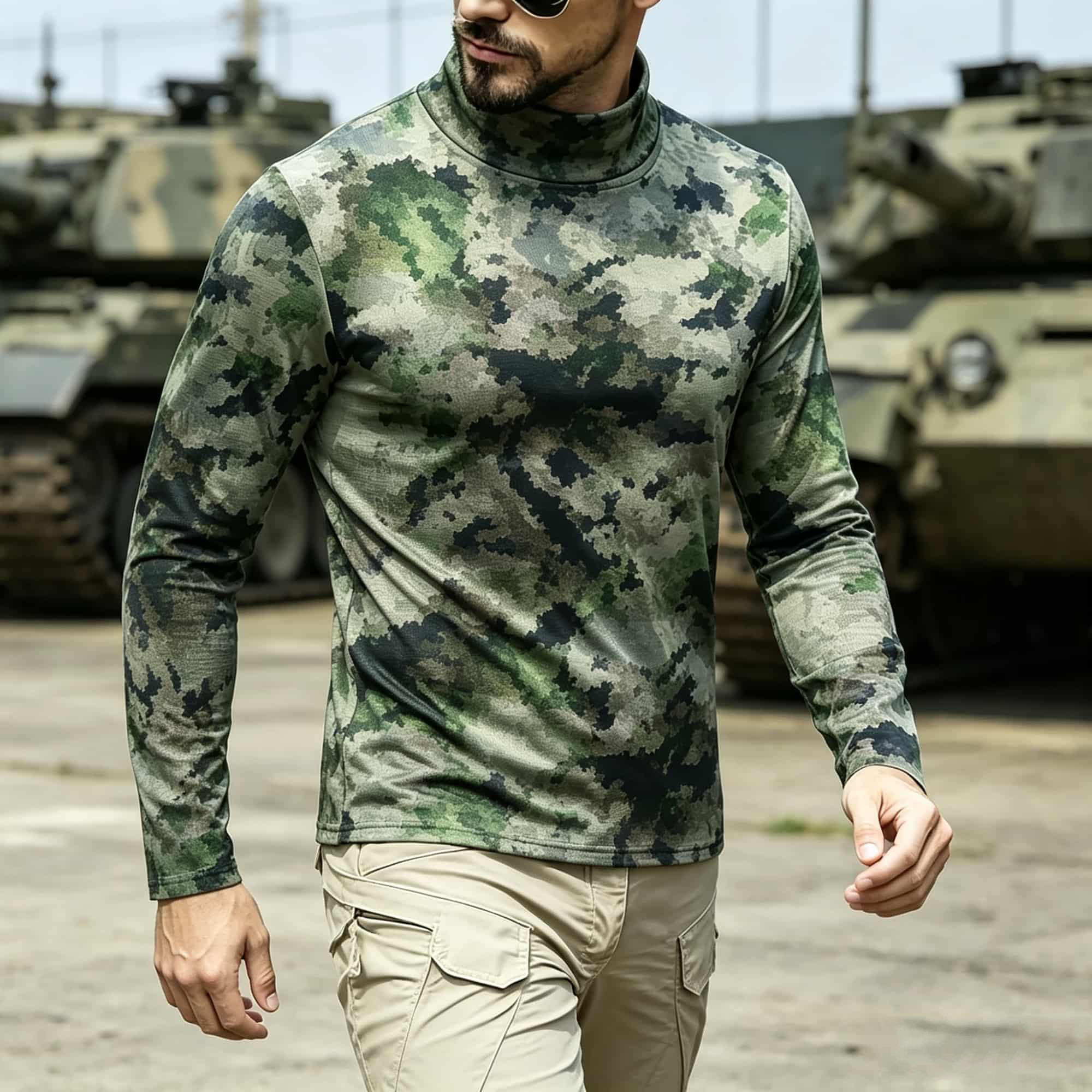 Kemeja Lengan Panjang Berkerah - Base Layer Top ulasan dan harga