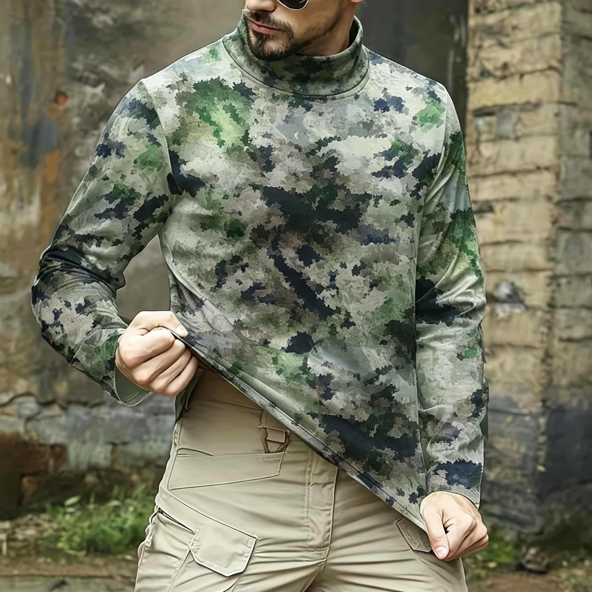 Kemeja Lengan Panjang Berkerah - Base Layer Top ulasan dan harga
