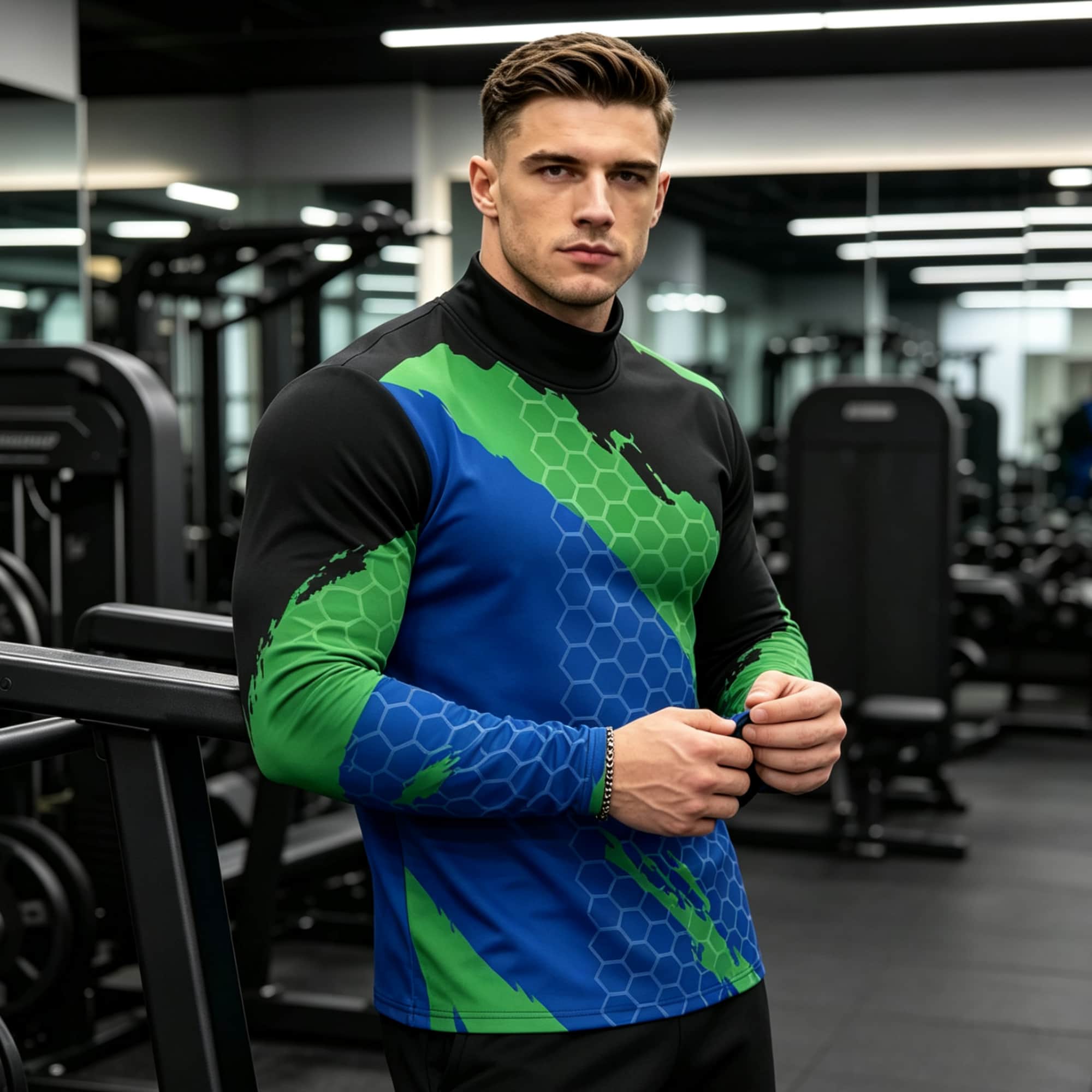 Kaos Lengan Panjang Pria denga - Base Layer Top ulasan dan harga